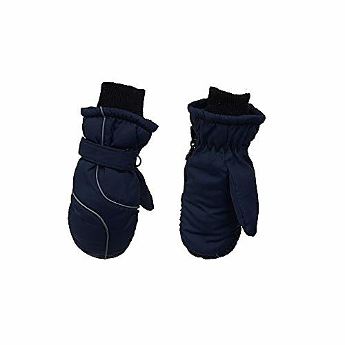 Kid's Winter Ski Mittens Snow Sports Windproof Gloves for Girls and Boys (Black)
Kid's Winter Ski Mittens Snow Sports Windproof Gloves for Girls and Boys (Black)