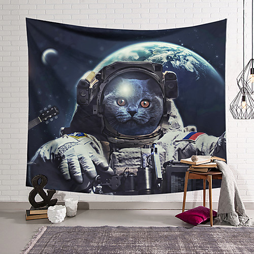 Wall Tapestry Art Decor Blanket Curtain Hanging Home Bedroom Living Room Decoration Polyester Spacesuit Cat
Wall Tapestry Art Decor Blanket Curtain Hanging Home Bedroom Living Room Decoration Polyester Spacesuit Cat