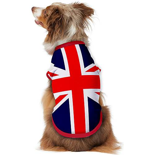 Dog Shirt / T-Shirt Vest Print Flag National Flag Fashion Cool Casual / Daily Outdoor Dog Clothes Puppy Clothes Dog Outfits Breathable Blue Costume for Girl and Boy Dog Polyster S M L XL
Dog Shirt / T-Shirt Vest Print Flag National Flag Fashion Cool Casual / Daily Outdoor Dog Clothes Puppy Clothes Dog Outfits Breathable Blue Costume for Girl and Boy Dog Polyster S M L XL