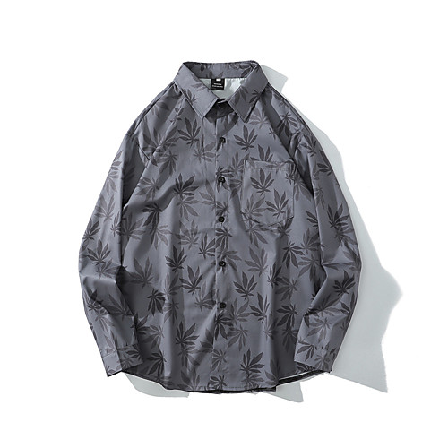 Men's Shirt 3D Print Plants Button-Down Print Long Sleeve Street Tops Casual Gray
Men's Shirt 3D Print Plants Button-Down Print Long Sleeve Street Tops Casual Gray