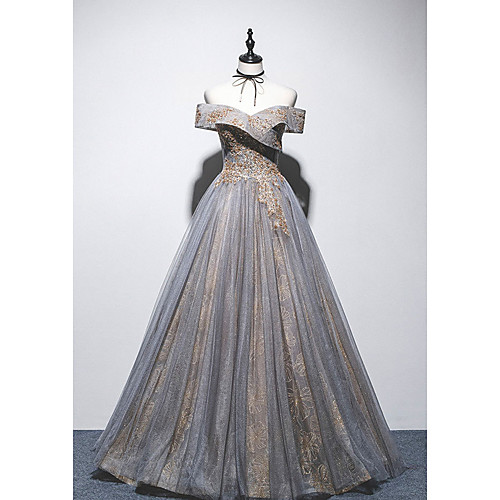 A-Line Sparkle Floral Engagement Formal Evening Dress Off Shoulder Sleeveless Floor Length Tulle with Pleats Sequin 2021
A-Line Sparkle Floral Engagement Formal Evening Dress Off Shoulder Sleeveless Floor Length Tulle with Pleats Sequin 2021