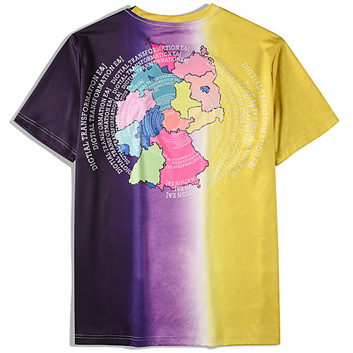 Men's T shirt 3D Print Graphic Letter 3D Print Short Sleeve Daily Tops Basic Casual Yellow
Men's T shirt 3D Print Graphic Letter 3D Print Short Sleeve Daily Tops Basic Casual Yellow
