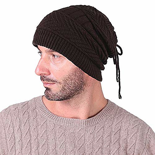 Beanie Hat Winter Knit Hat, Warm, Slouchy, Unisex Various Styles, for Outdoor, Festival, Holiday, Celebration, Parties, Bar, (Color : Coffee)
Beanie Hat Winter Knit Hat, Warm, Slouchy, Unisex Various Styles, for Outdoor, Festival, Holiday, Celebration, Parties, Bar, (Color : Coffee)