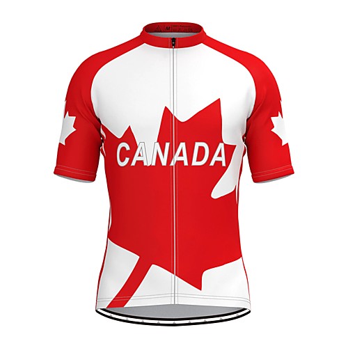 Men's Short Sleeve Cycling Jersey Red Bike Top Mountain Bike MTB Road Bike Cycling Breathable Sports Clothing Apparel / Stretchy / Athletic
Men's Short Sleeve Cycling Jersey Red Bike Top Mountain Bike MTB Road Bike Cycling Breathable Sports Clothing Apparel / Stretchy / Athletic