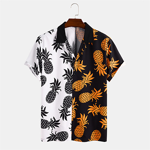 Men's Shirt Other Prints Fruit Button-Down Short Sleeve Daily Tops Casual Hawaiian Black
Men's Shirt Other Prints Fruit Button-Down Short Sleeve Daily Tops Casual Hawaiian Black