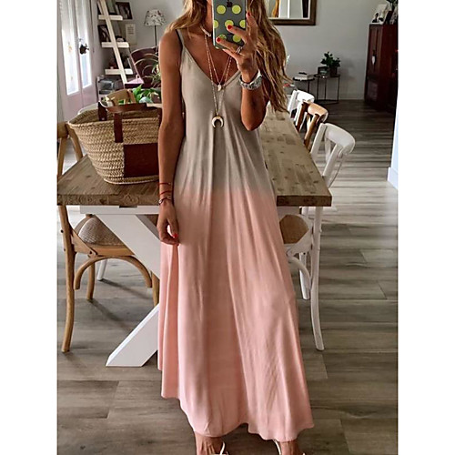 Women's A Line Dress Maxi long Dress Purple Red Yellow Blushing Pink Light Green Gray Light Blue Sleeveless Solid Color Summer V Neck Elegant 2021 S M L XL XXL 3XL 4XL 5XL
Women's A Line Dress Maxi long Dress Purple Red Yellow Blushing Pink Light Green Gray Light Blue Sleeveless Solid Color Summer V Neck Elegant 2021 S M L XL XXL 3XL 4XL 5XL