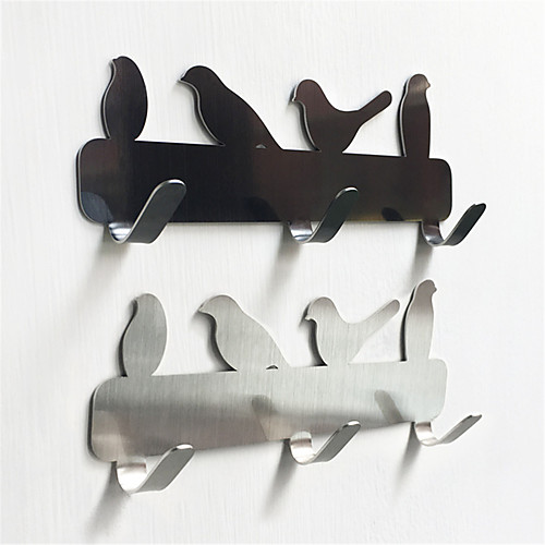 Stainless steel Bath Hooks / Kitchen Hooks / Wall Hooks Rectangle Cute / Creative / New Design Home Organization Storage 1pc
Stainless steel Bath Hooks / Kitchen Hooks / Wall Hooks Rectangle Cute / Creative / New Design Home Organization Storage 1pc