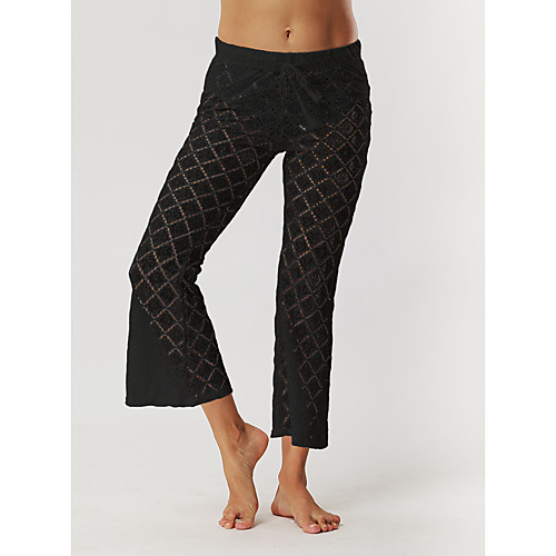 Women's Stylish Breathable Comfort Quick Dry Holiday Chinos Pants Plain Ankle-Length Drawstring Hole Black
Women's Stylish Breathable Comfort Quick Dry Holiday Chinos Pants Plain Ankle-Length Drawstring Hole Black