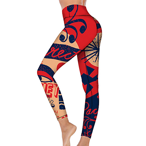 21Grams Women's High Waist Yoga Pants Cropped Leggings Tummy Control Butt Lift Breathable Red Fitness Gym Workout Running Winter Sports Activewear High Elasticity
21Grams Women's High Waist Yoga Pants Cropped Leggings Tummy Control Butt Lift Breathable Red Fitness Gym Workout Running Winter Sports Activewear High Elasticity