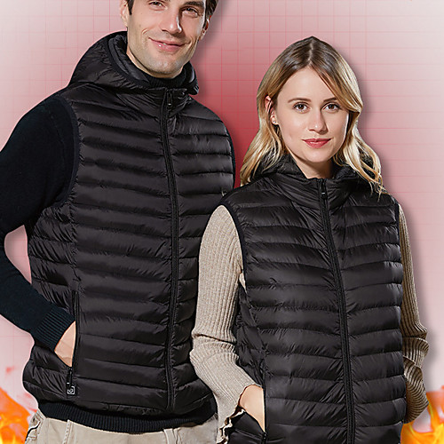Women's Men's Heated Vest Heated Jacket Hiking Fleece Jacket Outdoor Solid Color Thermal Warm Windproof Breathable Sweat wicking Vest / Gilet Top Hunting Fishing Climbing Wine Red Female black Female
Women's Men's Heated Vest Heated Jacket Hiking Fleece Jacket Outdoor Solid Color Thermal Warm Windproof Breathable Sweat wicking Vest / Gilet Top Hunting Fishing Climbing Wine Red Female black Female