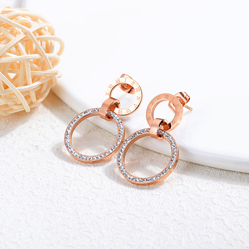 Women's Clear Cubic Zirconia Hoop Earrings Geometrical Happy Stylish Simple Earrings Jewelry Gold For Daily Prom
Women's Clear Cubic Zirconia Hoop Earrings Geometrical Happy Stylish Simple Earrings Jewelry Gold For Daily Prom