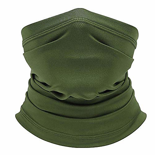 Unisex Mask Neck Gaiter Ski Biker Scarf Snood Tube Bandana Beanie Hair Cover Cap Army green
Unisex Mask Neck Gaiter Ski Biker Scarf Snood Tube Bandana Beanie Hair Cover Cap Army green