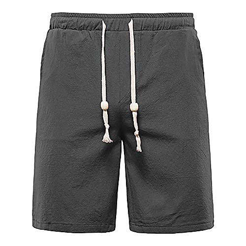 Men's Linen Classic Fit Casual Short - Elastic Waist Drawstring Summer Beach Shorts Outdoor Sport Pants-6 Colors
Men's Linen Classic Fit Casual Short - Elastic Waist Drawstring Summer Beach Shorts Outdoor Sport Pants-6 Colors