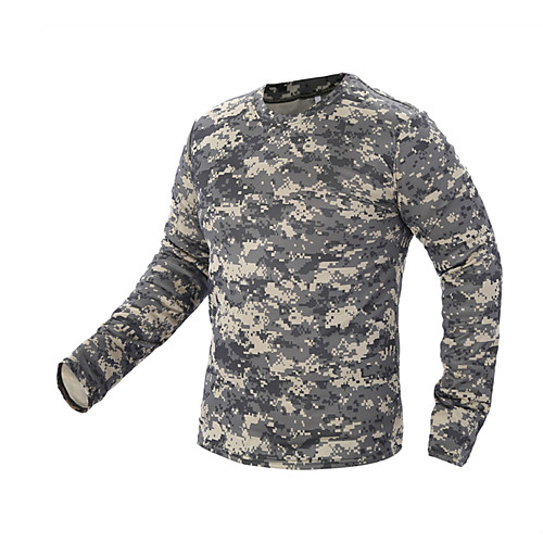 Men's Camouflage Hunting T-shirt Military Tactical Shirt Outdoor Breathable Ventilation Fast Dry Outdoor Fall Spring Summer Camo Polyester Black Yellow Camouflage
Men's Camouflage Hunting T-shirt Military Tactical Shirt Outdoor Breathable Ventilation Fast Dry Outdoor Fall Spring Summer Camo Polyester Black Yellow Camouflage