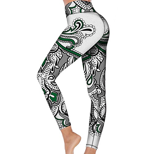 21Grams Women's High Waist Yoga Pants Cropped Leggings Tummy Control Butt Lift Breathable White Fitness Gym Workout Running Winter Sports Activewear High Elasticity
21Grams Women's High Waist Yoga Pants Cropped Leggings Tummy Control Butt Lift Breathable White Fitness Gym Workout Running Winter Sports Activewear High Elasticity