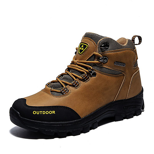 Men's Hiking Shoes Sneakers Hiking Boots Anti-Slip Breathable Wearable Comfortable High-Top Outsole Pattern Design Hiking Outdoor Exercise Running Spring, Fall, Winter, Summer Black Brown / Round Toe
Men's Hiking Shoes Sneakers Hiking Boots Anti-Slip Breathable Wearable Comfortable High-Top Outsole Pattern Design Hiking Outdoor Exercise Running Spring, Fall, Winter, Summer Black Brown / Round Toe