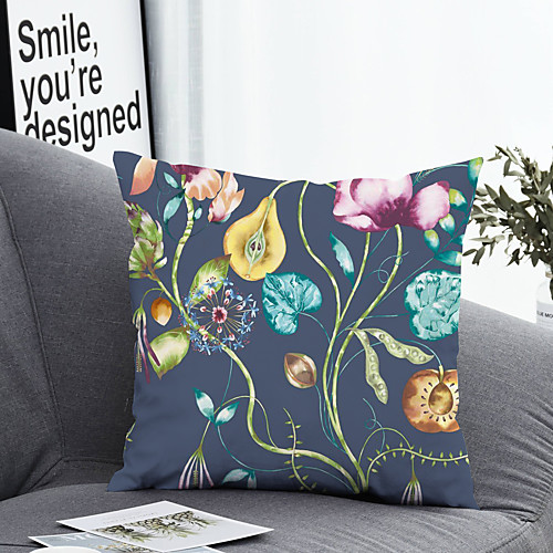 1 pcs Polyester Pillow Cover & Insert, Floral&Plants Simple Classic Square Zipper Polyester Traditional Classic
1 pcs Polyester Pillow Cover & Insert, Floral&Plants Simple Classic Square Zipper Polyester Traditional Classic