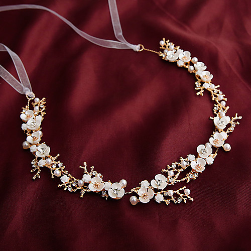 Flower Style Sweet Alloy Headpiece with Imitation Pearl / Flower 1 pc Wedding / Party / Evening Headpiece
Flower Style Sweet Alloy Headpiece with Imitation Pearl / Flower 1 pc Wedding / Party / Evening Headpiece