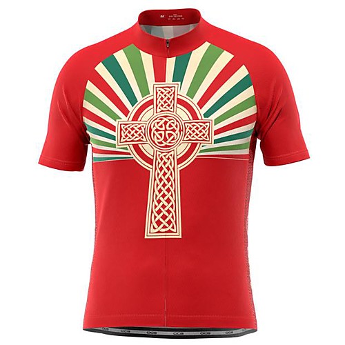 21Grams Men's Short Sleeve Cycling Jersey Red Bike Top Mountain Bike MTB Road Bike Cycling Breathable Sports Clothing Apparel / Stretchy / Athletic
21Grams Men's Short Sleeve Cycling Jersey Red Bike Top Mountain Bike MTB Road Bike Cycling Breathable Sports Clothing Apparel / Stretchy / Athletic