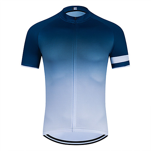 WECYCLE Women's Men's Short Sleeve Cycling Jersey Black Blue Gradient Bike Jersey Top Mountain Bike MTB Road Bike Cycling Breathable Quick Dry Sports Clothing Apparel / Stretchy / Athletic
WECYCLE Women's Men's Short Sleeve Cycling Jersey Black Blue Gradient Bike Jersey Top Mountain Bike MTB Road Bike Cycling Breathable Quick Dry Sports Clothing Apparel / Stretchy / Athletic