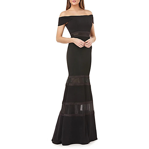 Mermaid / Trumpet Minimalist Sexy Wedding Guest Prom Dress Off Shoulder Sleeveless Floor Length Stretch Satin with Sleek 2021
Mermaid / Trumpet Minimalist Sexy Wedding Guest Prom Dress Off Shoulder Sleeveless Floor Length Stretch Satin with Sleek 2021