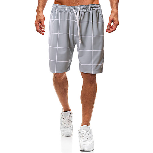 Men's Sporty Casual / Sporty Outdoor Sports Casual Daily Shorts Pants Lattice Short Sporty Navy Blue Gray
Men's Sporty Casual / Sporty Outdoor Sports Casual Daily Shorts Pants Lattice Short Sporty Navy Blue Gray