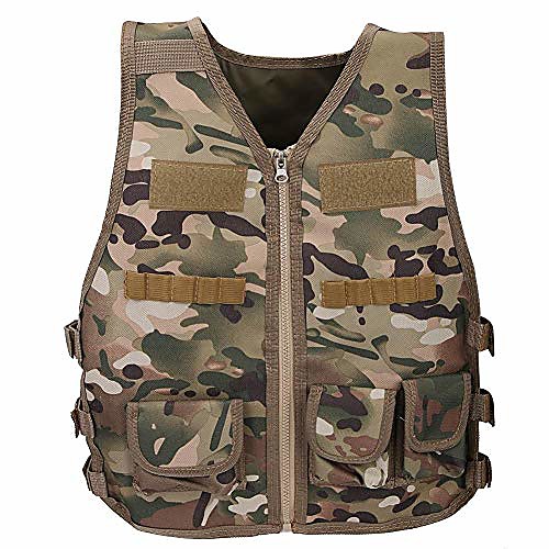 children camouflage vest camo vest jacket nylon army military vest for children games training (m-cp camouflage)
children camouflage vest camo vest jacket nylon army military vest for children games training (m-cp camouflage)