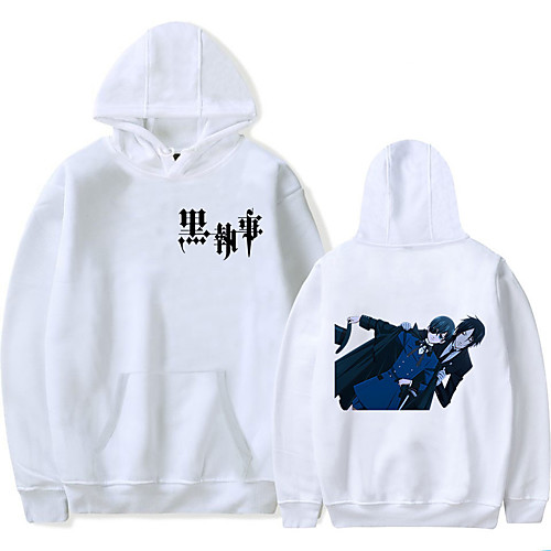 Inspired by Black Butler Sebastian Michaelis Cosplay Costume Hoodie Polyester / Cotton Blend Graphic Prints Printing Hoodie For Women's / Men's
Inspired by Black Butler Sebastian Michaelis Cosplay Costume Hoodie Polyester / Cotton Blend Graphic Prints Printing Hoodie For Women's / Men's