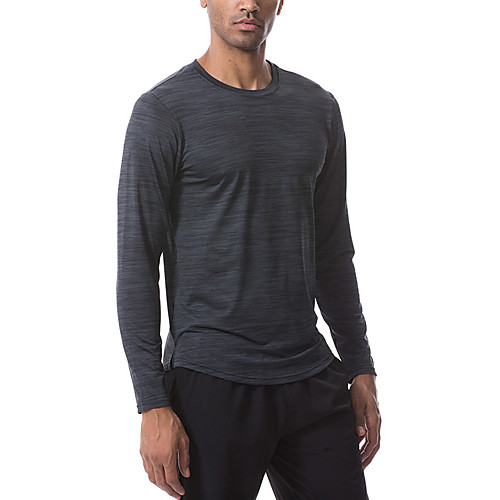 Men's T shirt Hiking Tee shirt Long Sleeve Crew Neck Sweatshirt T Shirt Top Outdoor Lightweight Breathable Quick Dry Soft Autumn / Fall Spring Elastane Polyester Solid Color Dark Grey Light Grey
Men's T shirt Hiking Tee shirt Long Sleeve Crew Neck Sweatshirt T Shirt Top Outdoor Lightweight Breathable Quick Dry Soft Autumn / Fall Spring Elastane Polyester Solid Color Dark Grey Light Grey