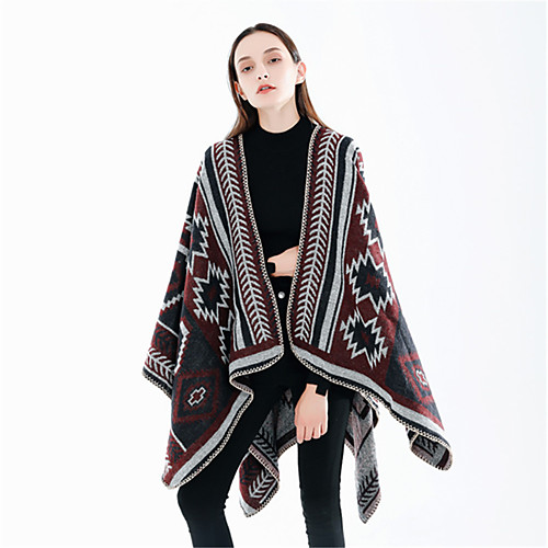 Sleeveless Ladies / Shawls Imitation Cashmere Party / Party / Evening Shawl & Wrap / Women's Wrap With Patterned
Sleeveless Ladies / Shawls Imitation Cashmere Party / Party / Evening Shawl & Wrap / Women's Wrap With Patterned