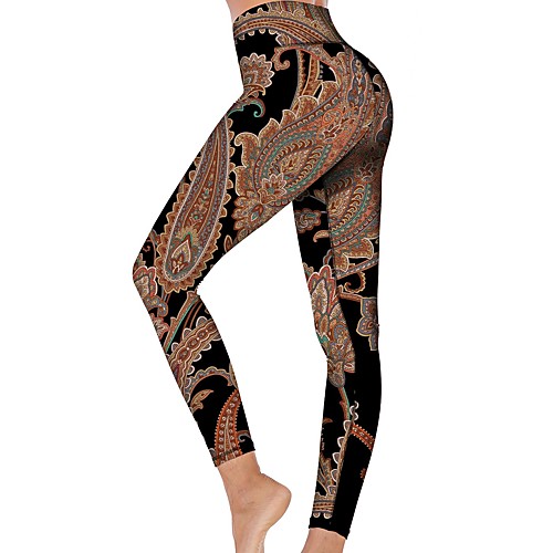21Grams Women's High Waist Yoga Pants Cropped Leggings Tummy Control Butt Lift Breathable Coffee Fitness Gym Workout Running Winter Sports Activewear High Elasticity
21Grams Women's High Waist Yoga Pants Cropped Leggings Tummy Control Butt Lift Breathable Coffee Fitness Gym Workout Running Winter Sports Activewear High Elasticity