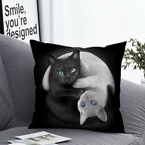 1 pcs Polyester Pillow Cover & Insert, Animal Simple Classic Square Zipper Polyester Traditional Classic
1 pcs Polyester Pillow Cover & Insert, Animal Simple Classic Square Zipper Polyester Traditional Classic