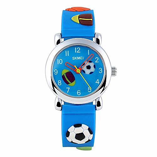 FEIWEN Children's Fashion Simple Cartoon Watch Analog Quartz 3D Pattern Plastic Dial with Rubber Band (Blue)
FEIWEN Children's Fashion Simple Cartoon Watch Analog Quartz 3D Pattern Plastic Dial with Rubber Band (Blue)