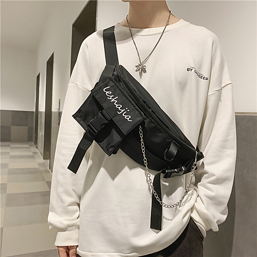 men nylon casual fashion trend personality multi-carry chest bag shoulder bag crossbody bag
men nylon casual fashion trend personality multi-carry chest bag shoulder bag crossbody bag