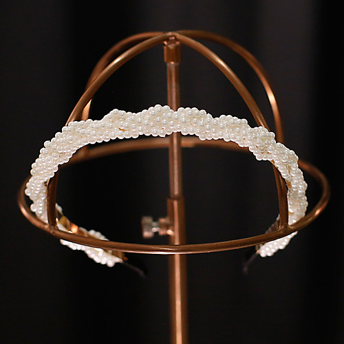Bridal Sweet Pearl / Alloy Headpiece with Imitation Pearl 1 pc Wedding / Party / Evening Headpiece
Bridal Sweet Pearl / Alloy Headpiece with Imitation Pearl 1 pc Wedding / Party / Evening Headpiece