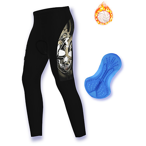 21Grams Men's Cycling Pants Winter Fleece Spandex Bike Pants / Trousers Fleece Lining Warm Sports Skull Black Mountain Bike MTB Road Bike Cycling Clothing Apparel Bike Wear / Stretchy / Athleisure
21Grams Men's Cycling Pants Winter Fleece Spandex Bike Pants / Trousers Fleece Lining Warm Sports Skull Black Mountain Bike MTB Road Bike Cycling Clothing Apparel Bike Wear / Stretchy / Athleisure