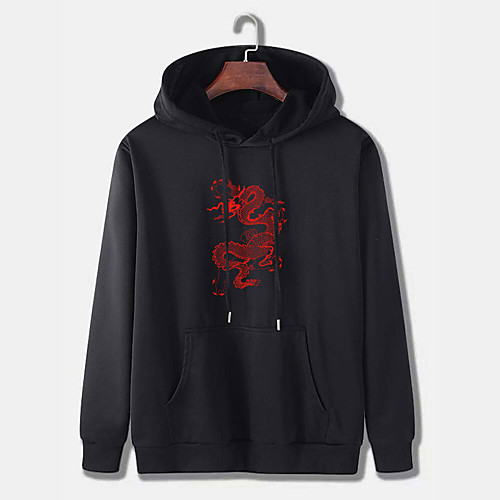 Men's Pullover Hoodie Sweatshirt Dragon Graphic Print Hooded Daily Weekend Other Prints Casual Hoodies Sweatshirts Long Sleeve Black Dark Gray Gray
Men's Pullover Hoodie Sweatshirt Dragon Graphic Print Hooded Daily Weekend Other Prints Casual Hoodies Sweatshirts Long Sleeve Black Dark Gray Gray