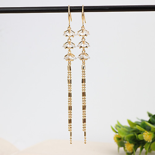Women's Clear Cubic Zirconia Hoop Earrings Geometrical Happy Stylish Simple Earrings Jewelry Gold / Silver For Daily Prom
Women's Clear Cubic Zirconia Hoop Earrings Geometrical Happy Stylish Simple Earrings Jewelry Gold / Silver For Daily Prom