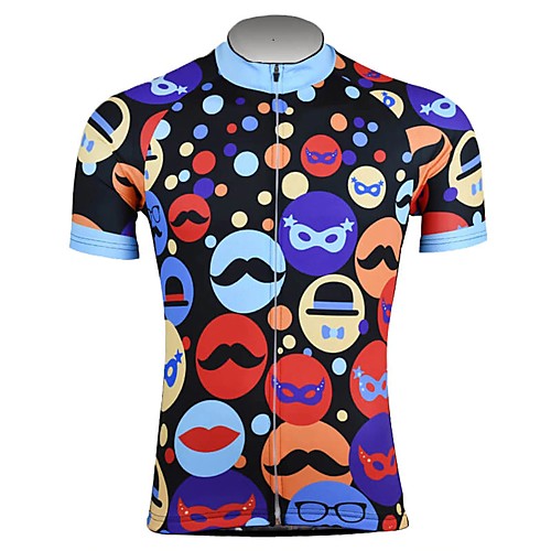 Men's Short Sleeve Cycling Jersey Black Bike Top Mountain Bike MTB Road Bike Cycling Breathable Sports Clothing Apparel / Stretchy / Athletic
Men's Short Sleeve Cycling Jersey Black Bike Top Mountain Bike MTB Road Bike Cycling Breathable Sports Clothing Apparel / Stretchy / Athletic