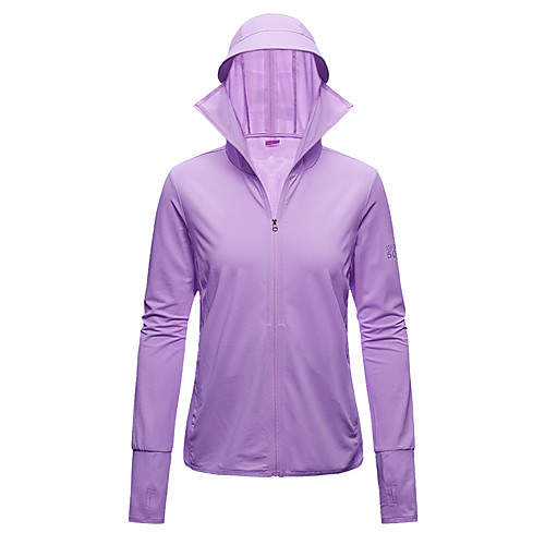 Women's Fishing Jacket Skin Coat Lightweight Breathable Quick Dry Jacket Sports & Outdoor Fishing / Solid Colored
Women's Fishing Jacket Skin Coat Lightweight Breathable Quick Dry Jacket Sports & Outdoor Fishing / Solid Colored