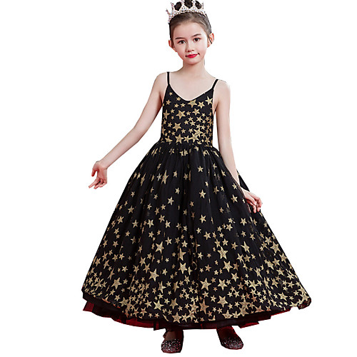 Princess Ankle Length Wedding / Event / Party Flower Girl Dresses - Lace / Tulle Sleeveless Spaghetti Strap with Lace / Tier / Pattern / Print
Princess Ankle Length Wedding / Event / Party Flower Girl Dresses - Lace / Tulle Sleeveless Spaghetti Strap with Lace / Tier / Pattern / Print