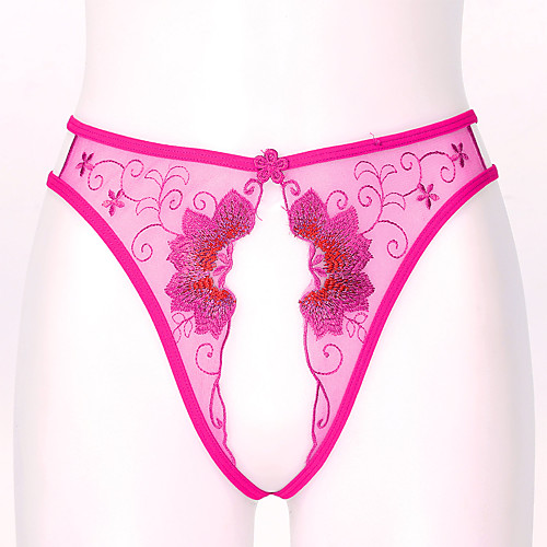 Women's 1 Piece Lace / Hole G-strings & Thongs Panties - Normal Low Waist White Black Blue One-Size
Women's 1 Piece Lace / Hole G-strings & Thongs Panties - Normal Low Waist White Black Blue One-Size
