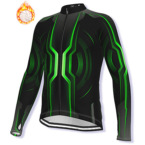 21Grams Men's Long Sleeve Cycling Jacket Winter Fleece Spandex Black Bike Jacket Mountain Bike MTB Road Bike Cycling Fleece Lining Warm Sports Clothing Apparel / Stretchy / Athleisure
21Grams Men's Long Sleeve Cycling Jacket Winter Fleece Spandex Black Bike Jacket Mountain Bike MTB Road Bike Cycling Fleece Lining Warm Sports Clothing Apparel / Stretchy / Athleisure