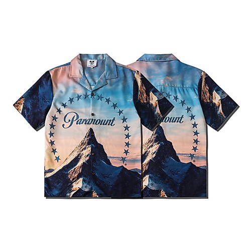 Men's Shirt 3D Print Letter Button-Down Print Short Sleeve Street Tops Casual Hawaiian Blue
Men's Shirt 3D Print Letter Button-Down Print Short Sleeve Street Tops Casual Hawaiian Blue