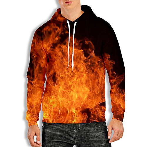 Men's Pullover Hoodie Sweatshirt Graphic 3D Print Daily 3D Print Basic Casual Hoodies Sweatshirts Orange
Men's Pullover Hoodie Sweatshirt Graphic 3D Print Daily 3D Print Basic Casual Hoodies Sweatshirts Orange