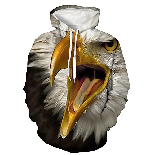 Men's Pullover Hoodie Sweatshirt Graphic Eagle Animal Print Daily Holiday 3D Print Basic Casual Hoodies Sweatshirts Black
Men's Pullover Hoodie Sweatshirt Graphic Eagle Animal Print Daily Holiday 3D Print Basic Casual Hoodies Sweatshirts Black