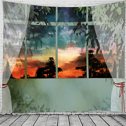Window Landscape Wall Tapestry Art Decor Blanket Curtain Hanging Home Bedroom Living Room Decoration Sunset Tree
Window Landscape Wall Tapestry Art Decor Blanket Curtain Hanging Home Bedroom Living Room Decoration Sunset Tree