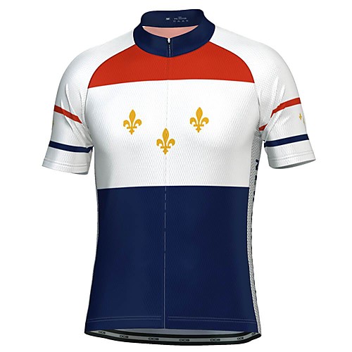 21Grams Men's Short Sleeve Cycling Jersey White Bike Top Mountain Bike MTB Road Bike Cycling Breathable Sports Clothing Apparel / Stretchy / Athletic
21Grams Men's Short Sleeve Cycling Jersey White Bike Top Mountain Bike MTB Road Bike Cycling Breathable Sports Clothing Apparel / Stretchy / Athletic