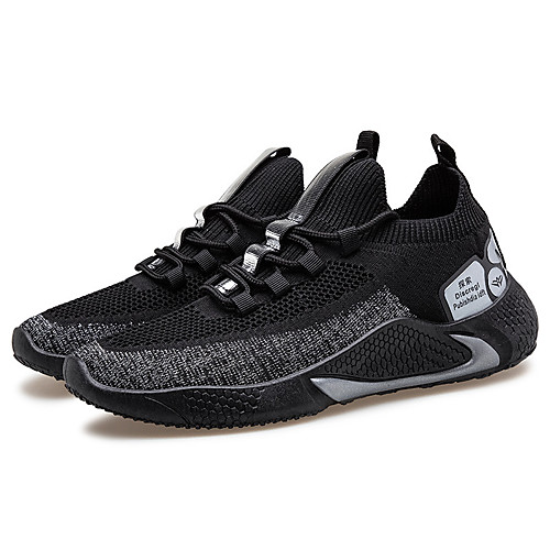 Men's Trainers Athletic Shoes Sporty Casual Athletic Walking Shoes Tissage Volant Black / Red Black / Yellow Black Fall Spring
Men's Trainers Athletic Shoes Sporty Casual Athletic Walking Shoes Tissage Volant Black / Red Black / Yellow Black Fall Spring