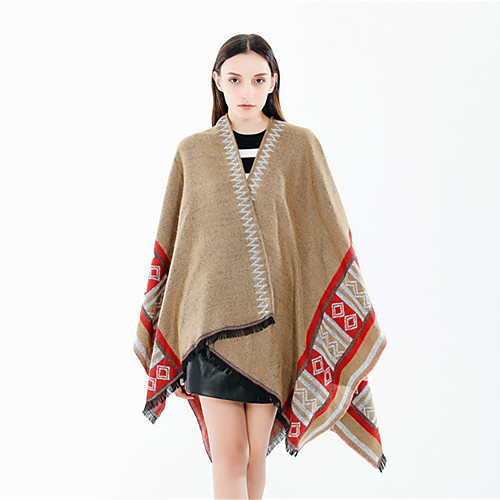 Sleeveless Artistic / Retro / Shawls Imitation Cashmere Special Occasion / Party / Evening Shawl & Wrap / Women's Wrap With Patterned
Sleeveless Artistic / Retro / Shawls Imitation Cashmere Special Occasion / Party / Evening Shawl & Wrap / Women's Wrap With Patterned